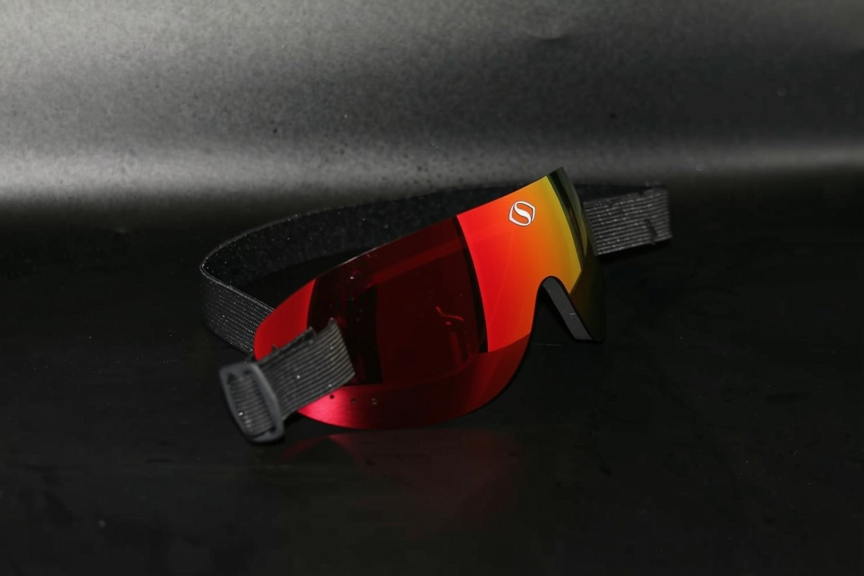 Small Red Mirror Goggle