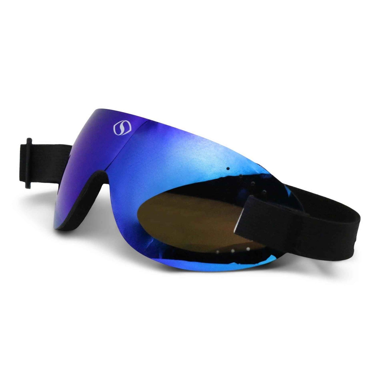 Large Blue Mirror Goggle