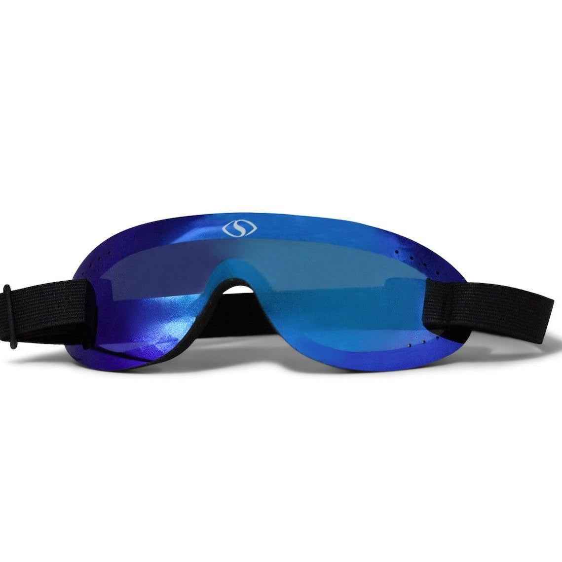 Large Premium Bundle - Grey , Blue Mirror , Violet Mirror Goggle