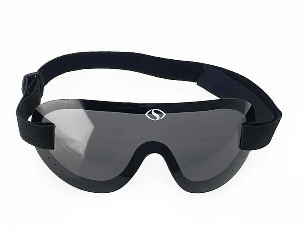 The Premium Pack - Large - Grey , Blue Mirror , Violet Mirror Goggle