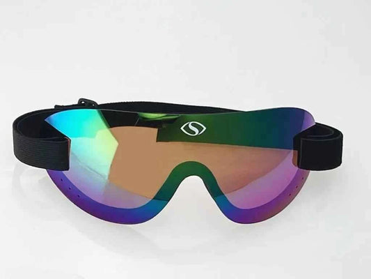 Large Violet Mirror Goggle